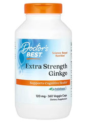 Extra Strength Ginkgo, 120mg - 360 vcaps | Doctor's Best