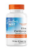 Ultra Cordyceps, 750mg - 60 vcaps | Doctor's Best
