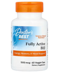 Fully Active B12, 1500mcg - 60 vcaps | Doctor's Best