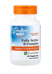 Fully Active B-Complex with Quatrefolic - 60 vcaps | Doctor's Best