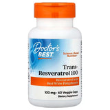 Trans-Resveratrol 100, 100mg - 60 vcaps | Doctor's Best