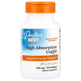High Absorption CoQ10 with BioPerine, 100mg - 120 softgels | Doctor's Best
