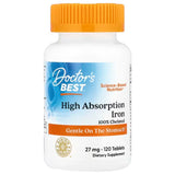 High Absorption Iron, 27mg - 120 tablets | Doctor's Best