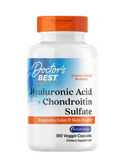 Hyaluronic Acid + Chondroitin Sulfate with BioCell Collagen - 180 caps | Doctor's Best
