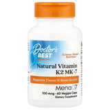 Natural Vitamin K2 MK7 with MenaQ7, 100mcg - 60 vcaps | Doctor's Best
