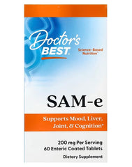 SAM-e, 200mg - 60 tablets | Doctor's Best