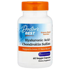 Hyaluronic Acid + Chondroitin Sulfate with BioCell Collagen - 60 caps | Doctor's Best