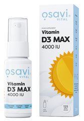 Vitamin D3 Oral Spray, MAX 4000IU - 12.5 ml. | Osavi