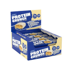 Applied Protein Crunch Bar, White Chocolate Caramel - 12 x 62g | Applied Nutrition
