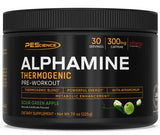Alphamine, Sour Green Apple - 225 grams | PEScience