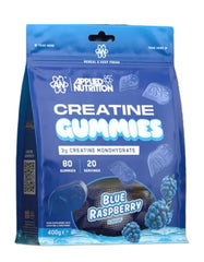 Creatine Gummies, Blue Raspberry - 80 gummies | Applied Nutrition