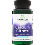 Calcium Citrate, 200mg - 60 caps | Swanson