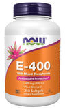 E-400 with Mixed Tocopherols - 250 softgels | NOW Foods