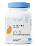 Vitamin D3, 2000IU - 60 softgels | Osavi