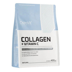 Collagen + Vitamin C, Natural - 400 grams | OstroVit