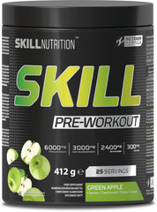 Skill Pre-Workout, Green Apple - 412 grams | Skill Nutrition