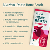 Freja Instant Bone Broth Beef 4x15g