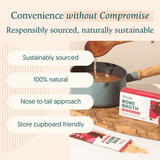 Freja Instant Bone Broth Beef 4x15g