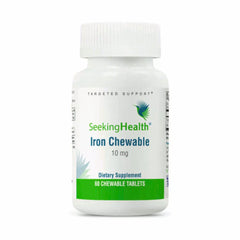 Iron Chewable - 60 Tablets | Seeking Health