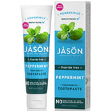 Jason Powersmile Peppermint Fresh Breath Toothpaste (Fluoride Free) 119g