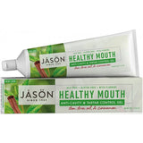 Jason Healthy Mouth Anti-Cavity & Tartar Control Gel Tea Tree Oil & Cinnamon (With Fluoride) 170g