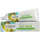 Jason Sea Fresh Anti-Cavity & Strengthening Gel Deep Sea Spearmint (With Fluoride) 170g