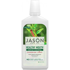 Jason Healthy Mouth Tartar Control Cinnamon Clove Mouthwash 473ml