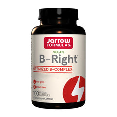 Jarrow Formulas B-Right Optimized B-Complex 100's (Vegan)