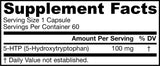 Jarrow Formulas 5-HTP 100mg 60's