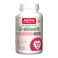 Jarrow Formulas Q-absorb 100mg (Ubiquinone CO-Q10) 120's