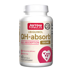 Jarrow Formulas Ubiquinol QH-absorb Max Absorption 100mg 60's