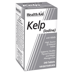 Health Aid Kelp (Iodine) 240s