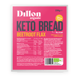 Dillon Organic Keto Bread Beetroot Flax 250g