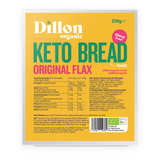 Dillon Organic Keto Bread Original Flax 250g