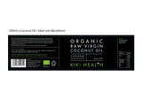 Kiki Health Organic Raw Virgin Coconut Oil 500ml