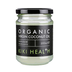 Kiki Health Organic Raw Virgin Coconut Oil 200ml