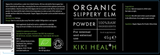 Kiki Health Organic Slippery Elm Powder 45g