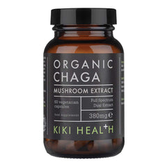 Kiki Health Organic Chaga Mushroom Extract Capsules 60's