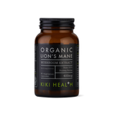 Kiki Health Organic Lion's Mane Mushroom Extract Capsules 60's
