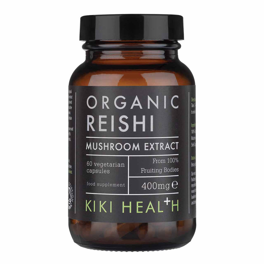 Kiki Health Organic Reishi Mushroom Extract Capsules 60's