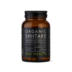 Kiki Health Organic Shiitake Mushroom Extract Capsules 60's