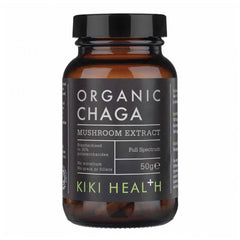 Kiki Health Organic Chaga Mushroom Extract Powder 50g