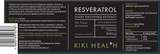 Kiki Health Resveratrol 60's