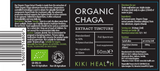 Kiki Health Organic Chaga Extract Tincture 50ml