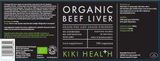 Kiki Health Organic Beef Liver 180s