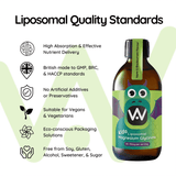 Well.Actually. Kids Liposomal Magnesium Glycinate 250ml