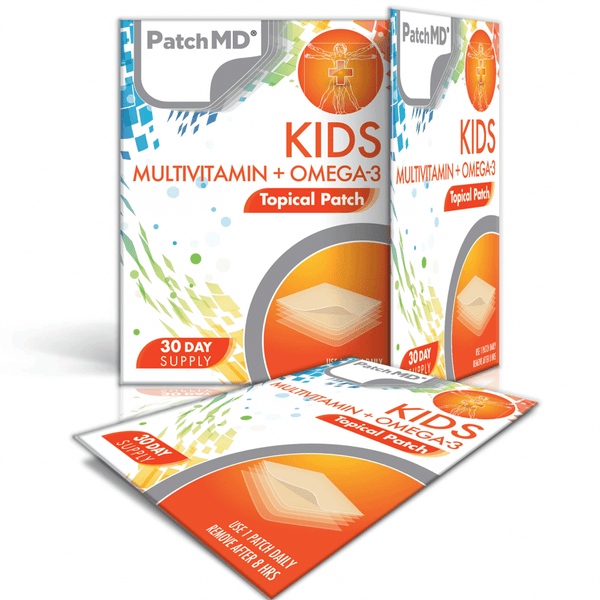 PatchMD Kids MultiVitamin + Omega 3 Topical Patch 30s