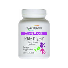 Kidz Digest Chewable - 180 Tablets | Transformation Enzymes