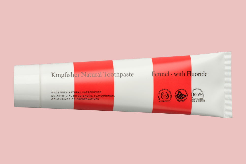 Truthpaste Fennel Toothpaste Kingfisher Natural Toothpaste Fennel with Fluoride 100ml