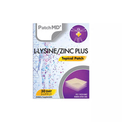 L-Lysine/Zinc Plus Topical Patch - 30 Patches | PatchMD